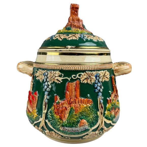 Vintage German Castle Stoneware Soup Tureen 2L - Picture 1 of 9